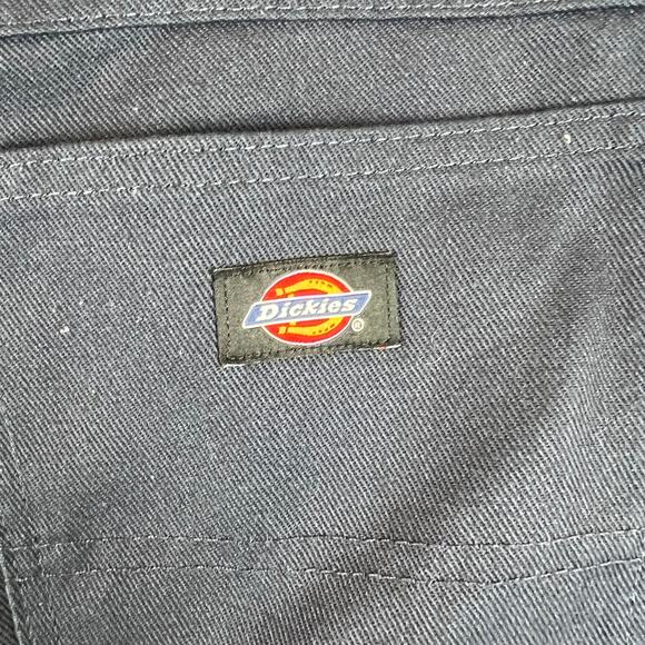 Dickies Pants Mens 36x32 Carpenter Utility‎ Workwear Navy Blue Painter - Picture 3 of 9